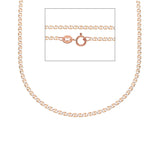 Damen Halskette aus 18 Karat Gold in Rosé - MTD040RB